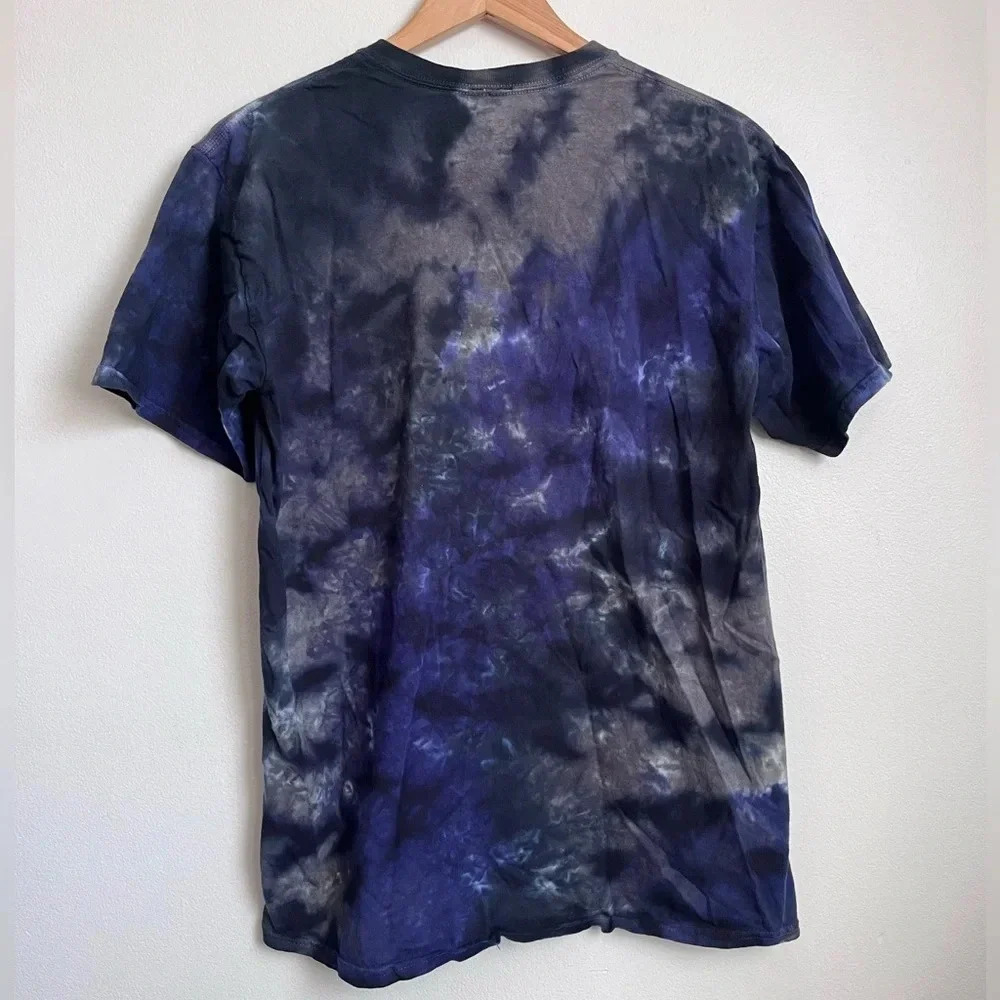 Vintage Liquid Blue Pink Floyd Tye Dye Band T-Shirt - Picture 3 of 13